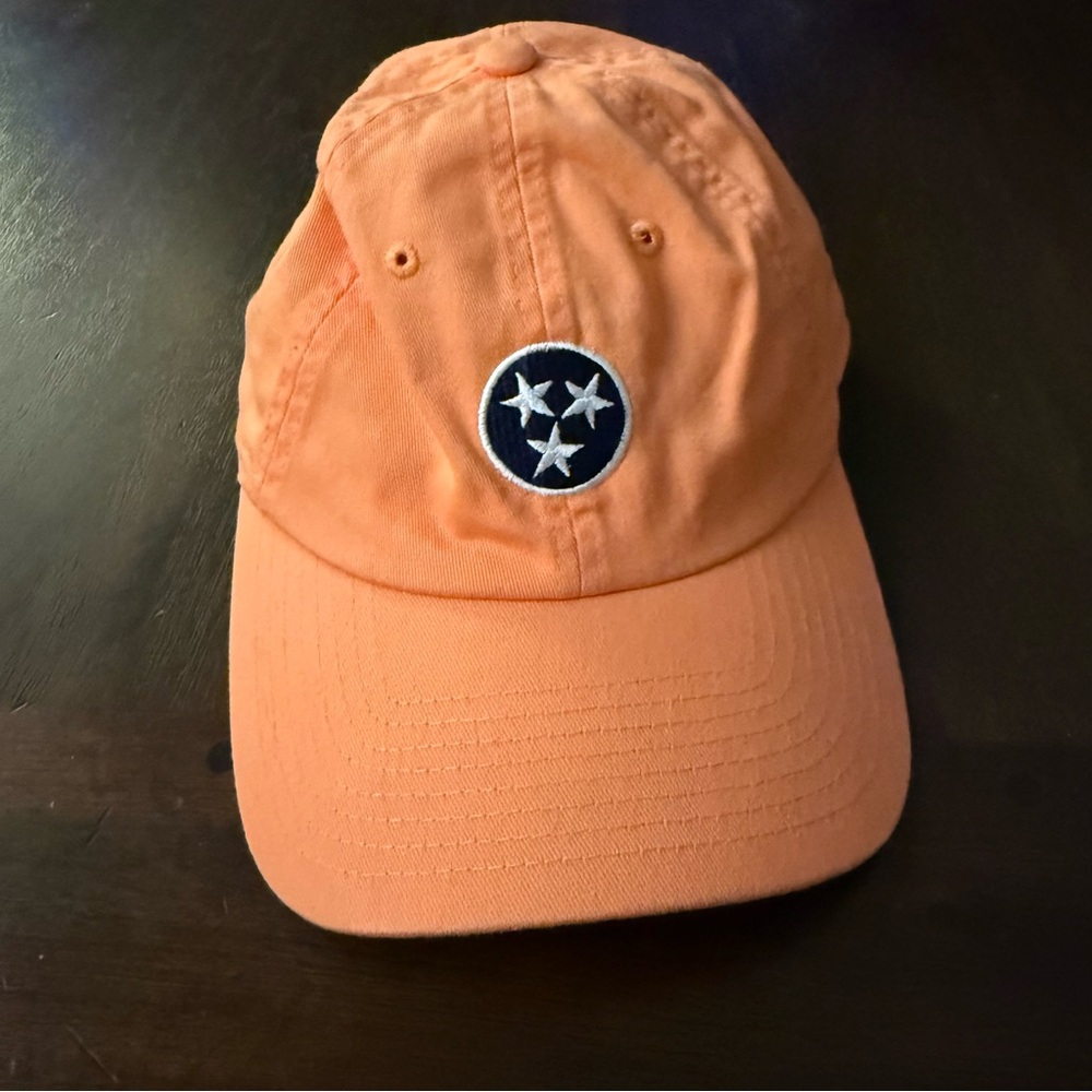 Volunteer Traditions‎ Tennessee Adjustable Orange Baseball Cap with Star Patch